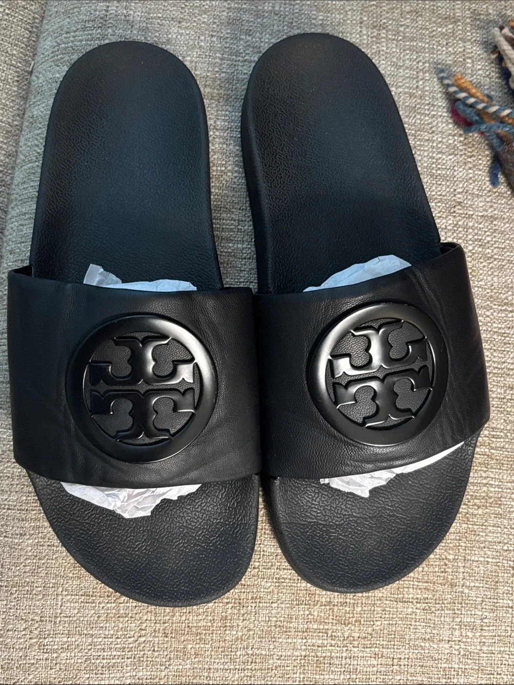 Tory Burch Lina Slide Sandals- 8 - Picture 3 of 9